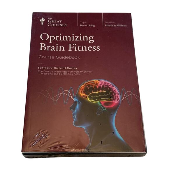 Richard Restak - Optimizing Brain Fitness 2-DVDs 2011 Great Courses 12 Lectures - Picture 1 of 8